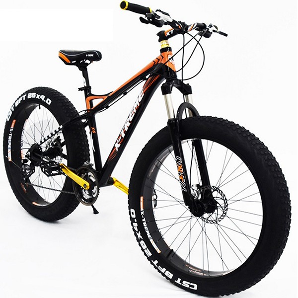 Fatbike X-Treme 26" neljän tuuman renkailla